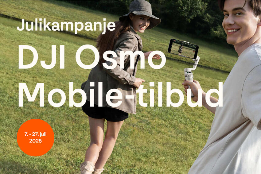 Tilbud på gimbals fra DJI